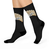 Black Underdogs Forever Cushioned Crew Socks